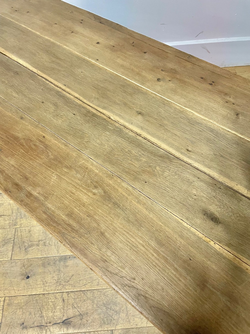 Oak farmhouse table 2.7m  View VII