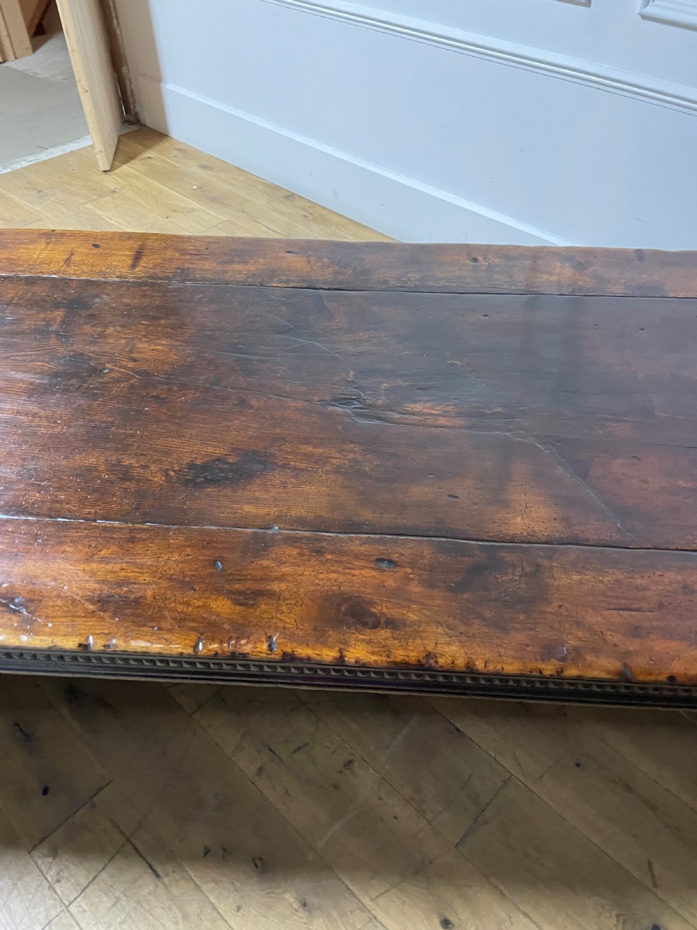 Walnut refectory table  View VI