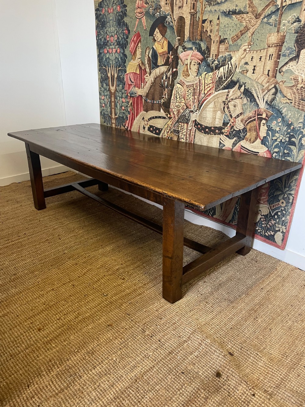 19th century oak farmhouse table 