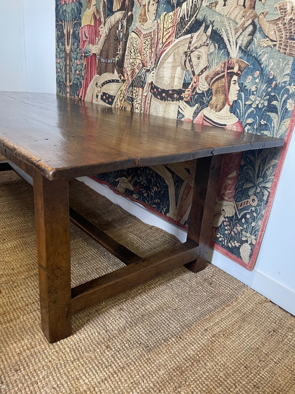 19th century oak farmhouse table  View VII