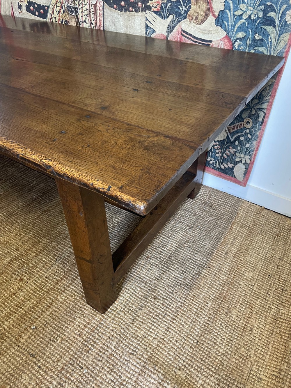 19th century oak farmhouse table  View VIII