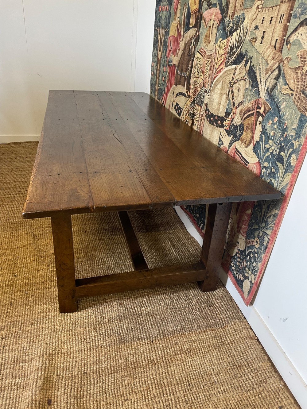 19th century oak farmhouse table  View IX