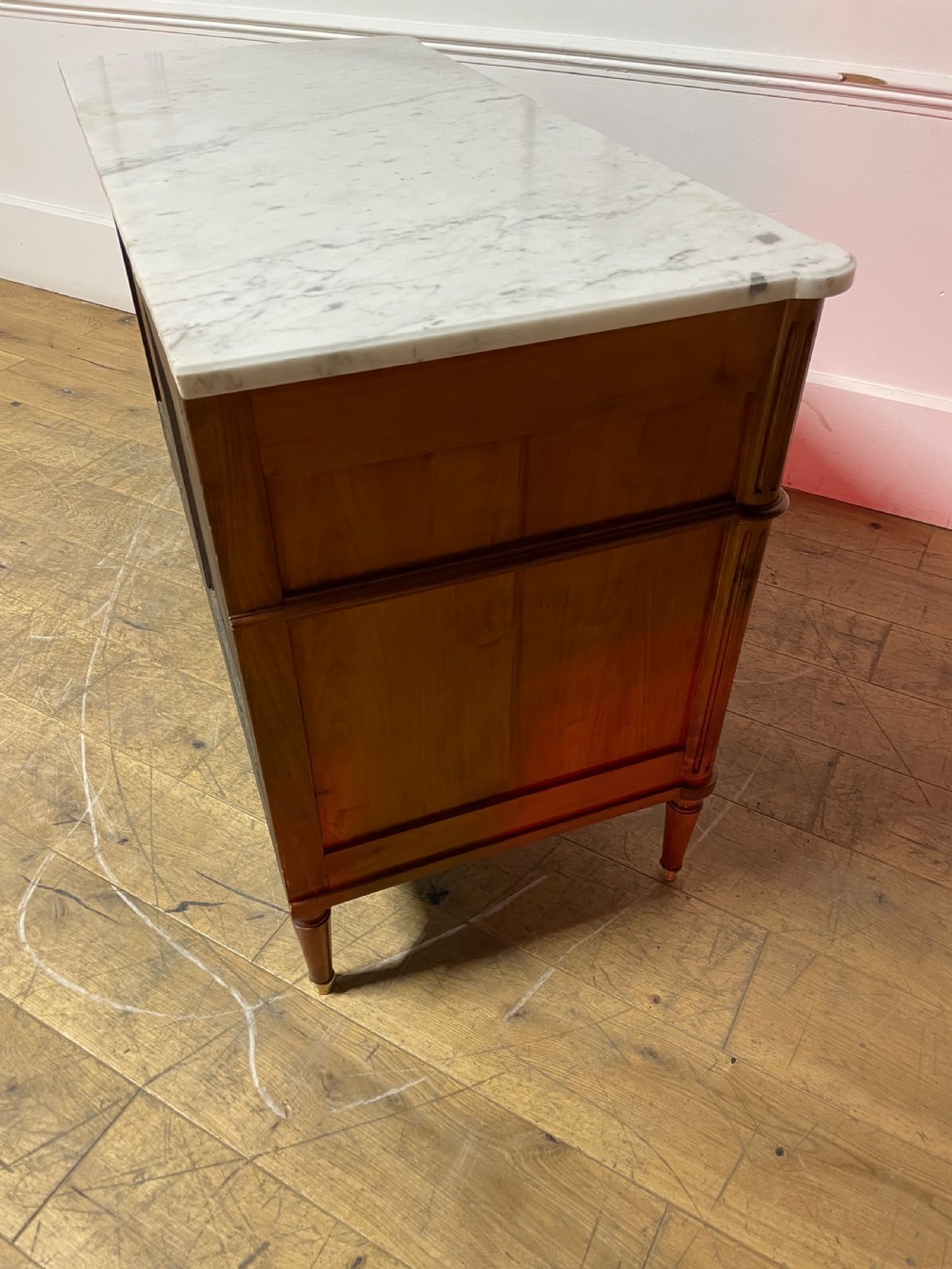 Cherrywood marble topped commode / chest of drawers  View VIII