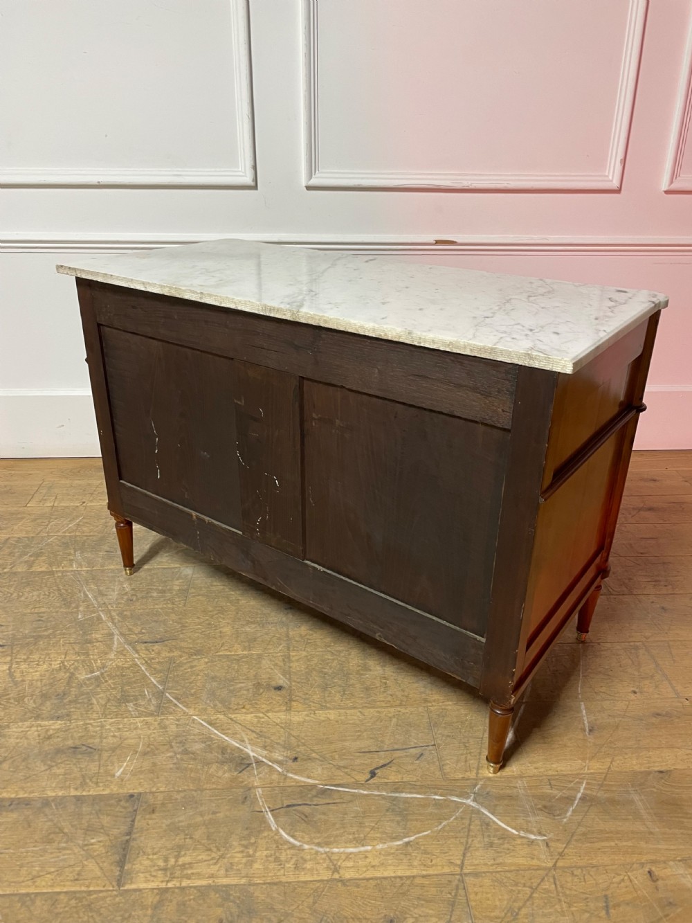 Cherrywood marble topped commode / chest of drawers  View IX