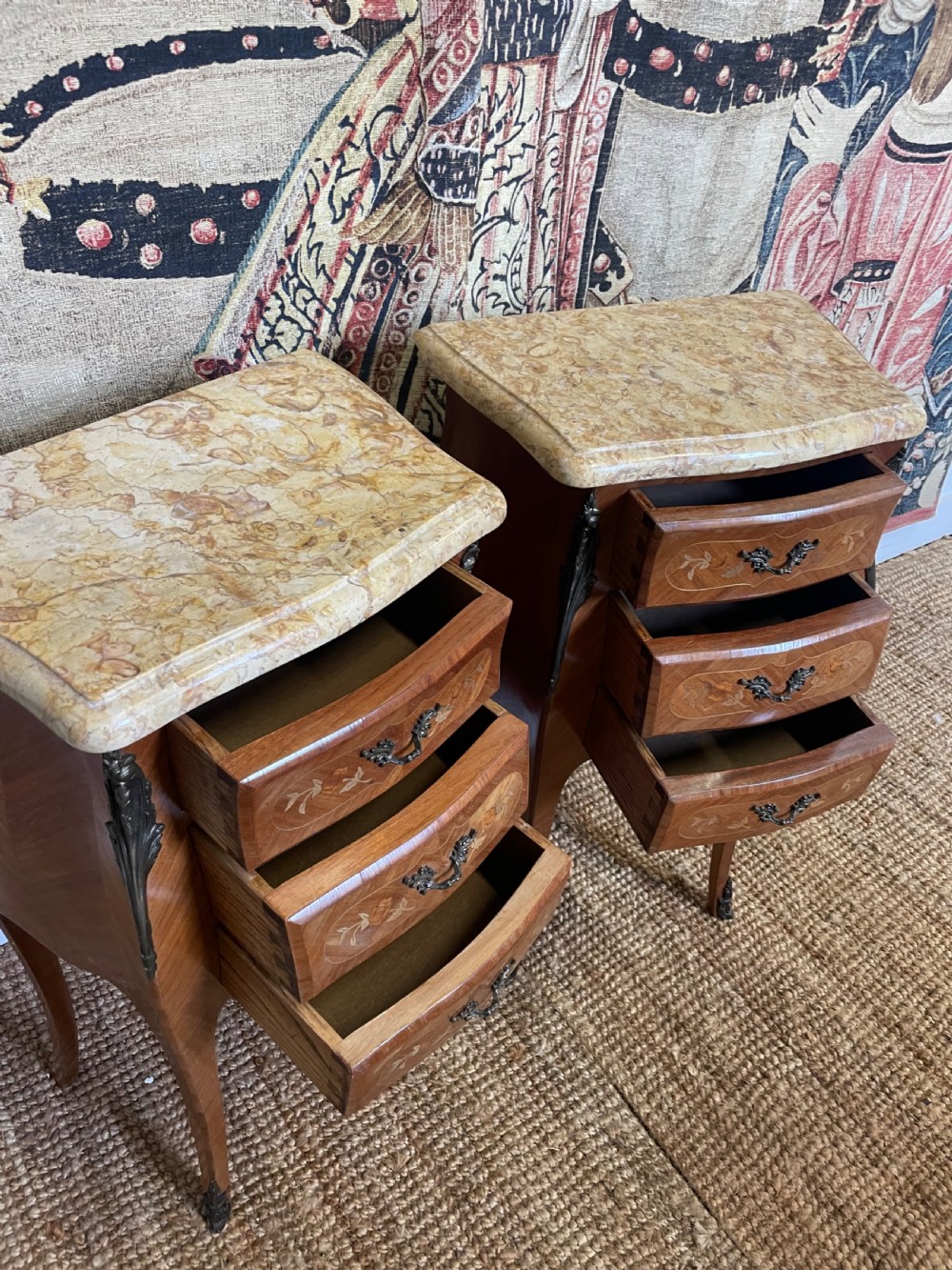Pair of bedside cabinets  View V