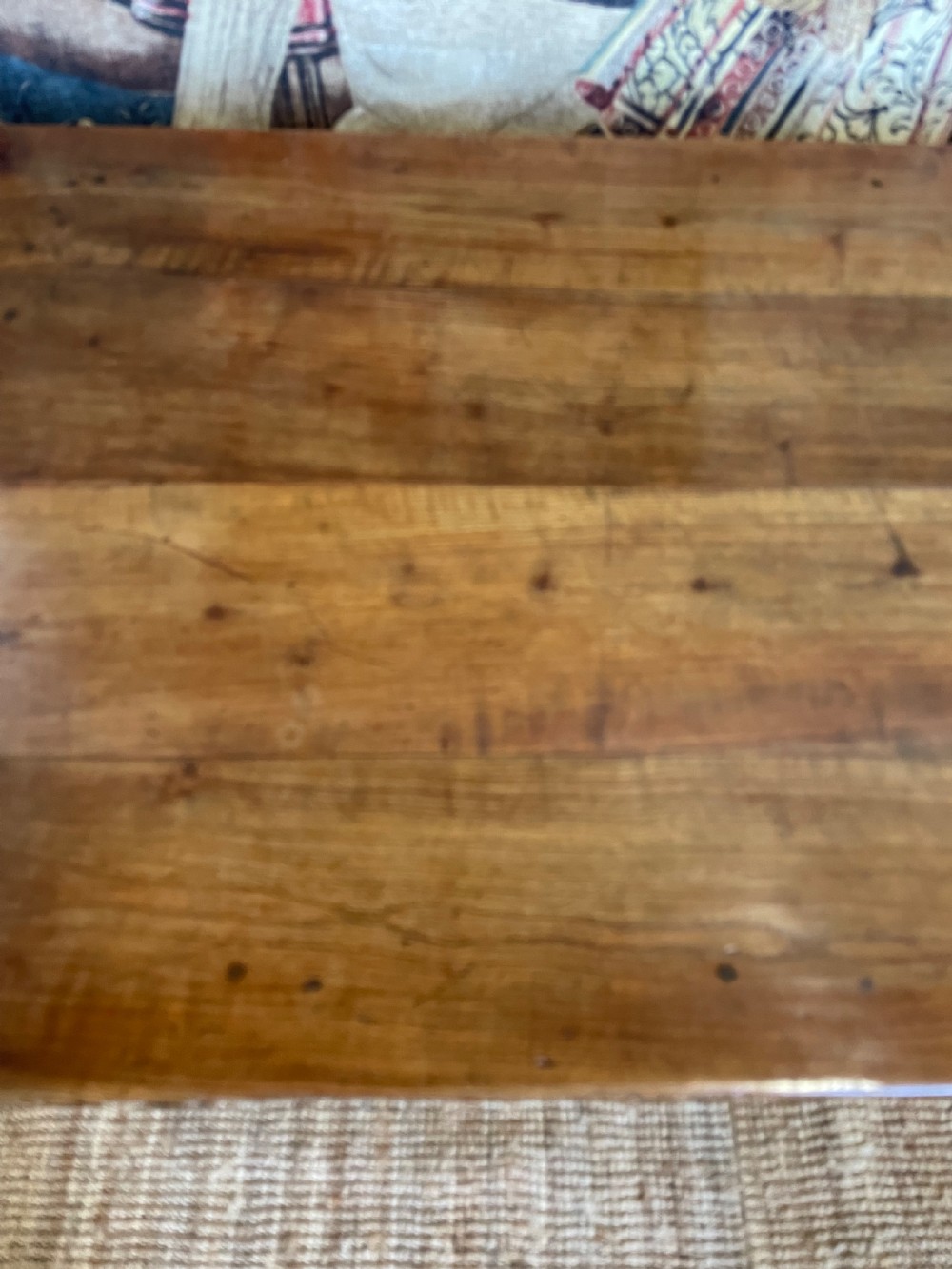 Louis XVI style cherrywood farmhouse table  View IV