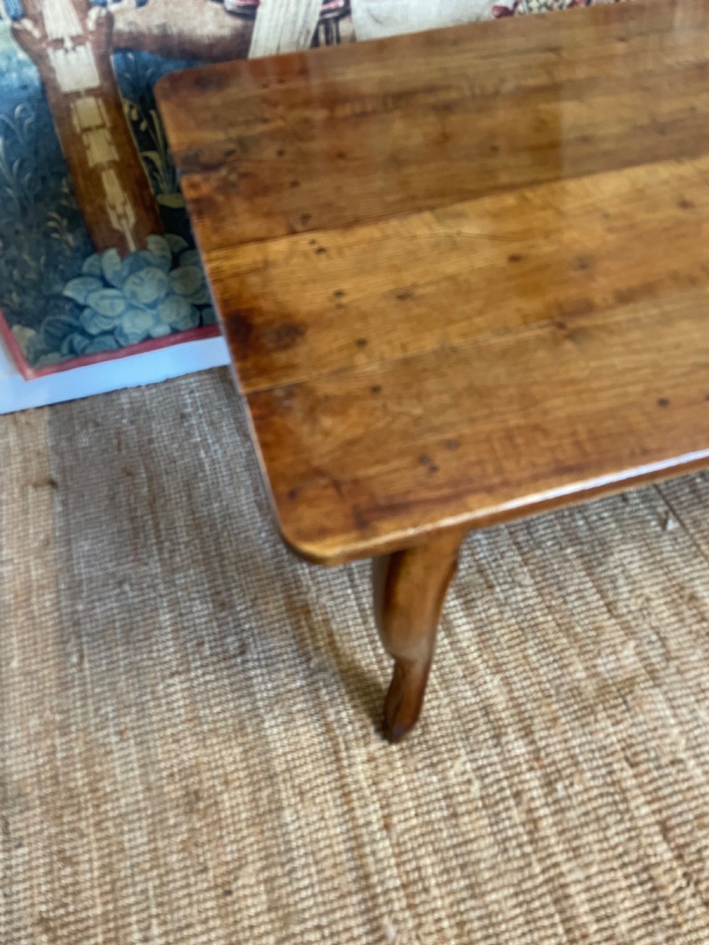 Louis XVI style cherrywood farmhouse table  View VII