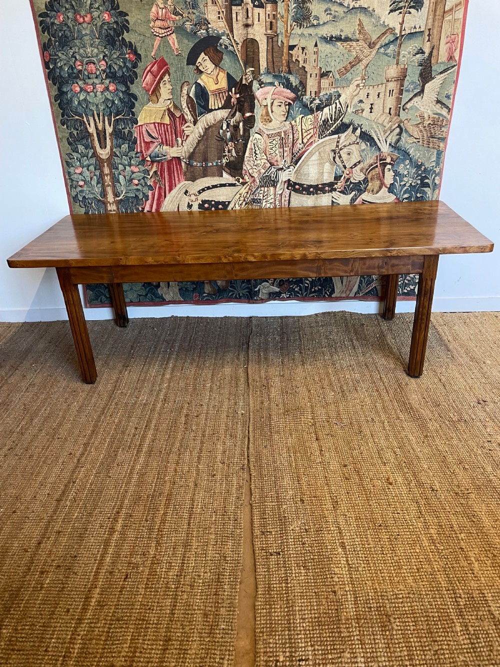 Elm farmhouse table 