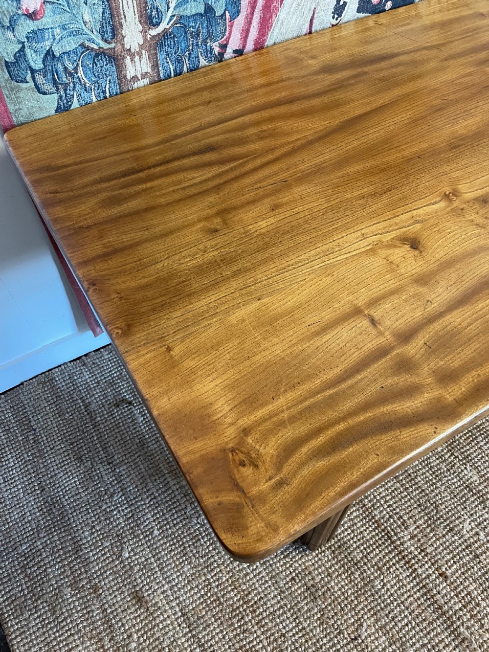 Elm farmhouse table  View VIII
