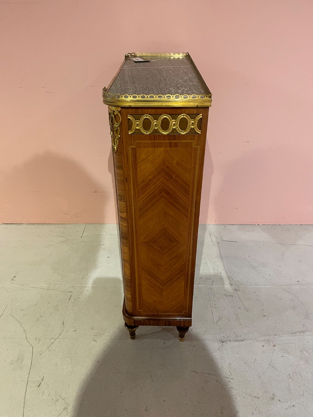 Napoleon III kingwood open bookcase  View IX