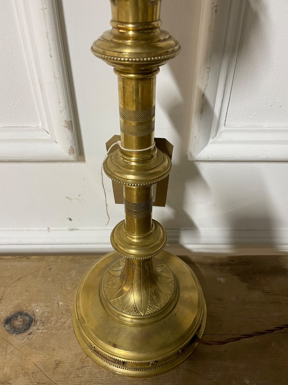 Early 20th century gothic style table lamp  View VI