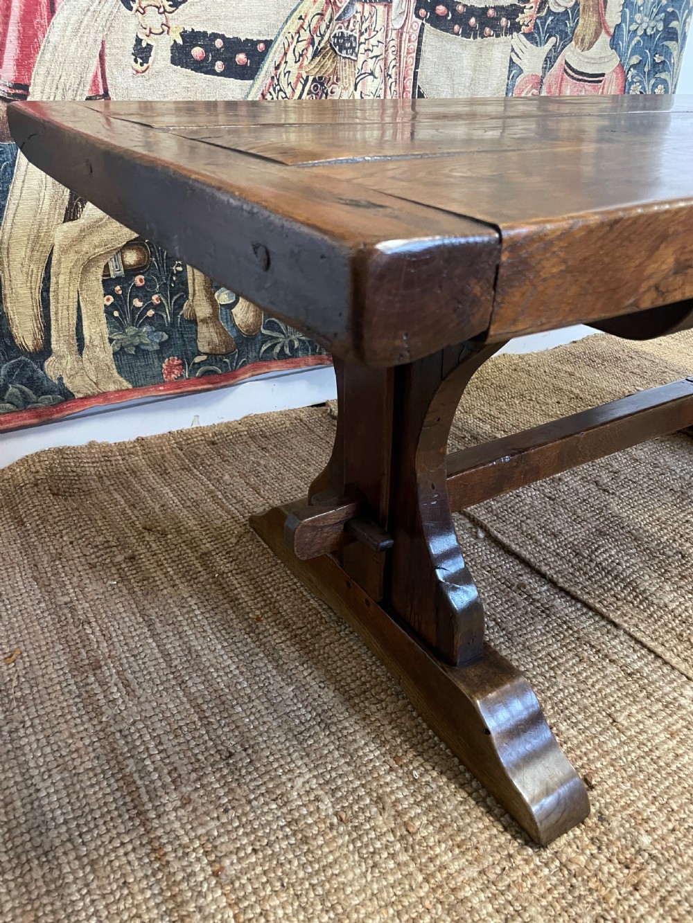 Small oak refectory table  View IX