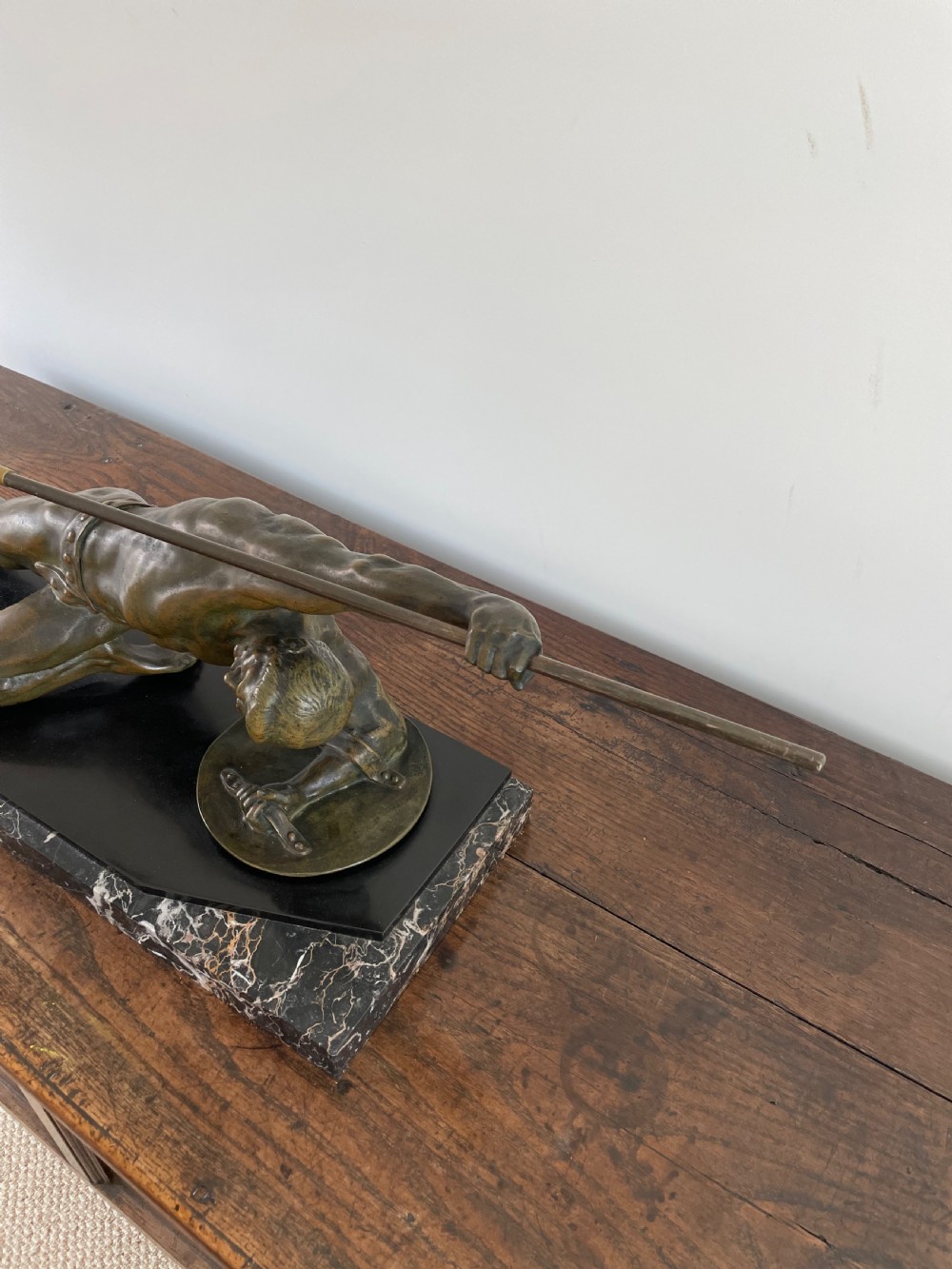 Art Deco bronze gladiator signed “ Desire Grisard “  View VI