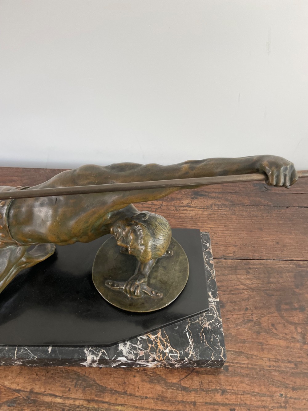 Art Deco bronze gladiator signed “ Desire Grisard “  View VII