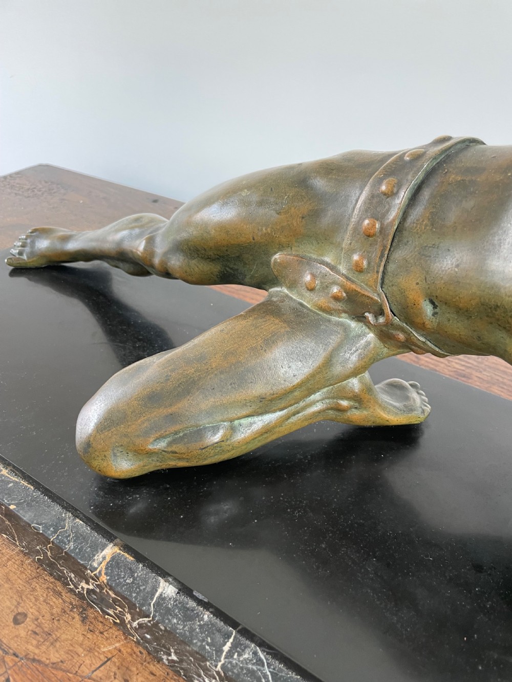 Art Deco bronze gladiator signed “ Desire Grisard “  View XI