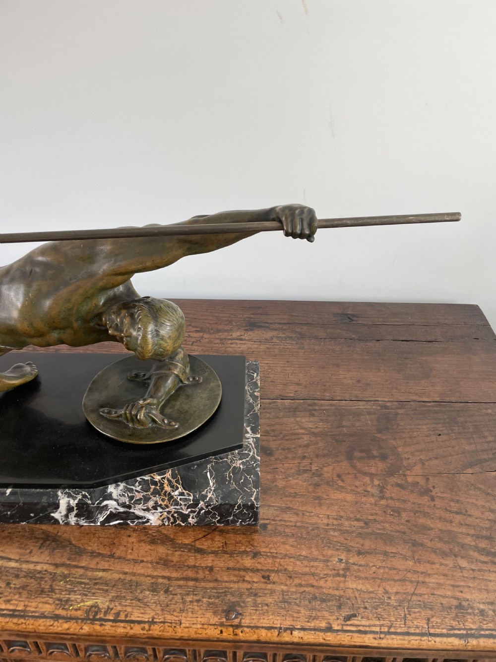 Art Deco bronze gladiator signed “ Desire Grisard “  View XII