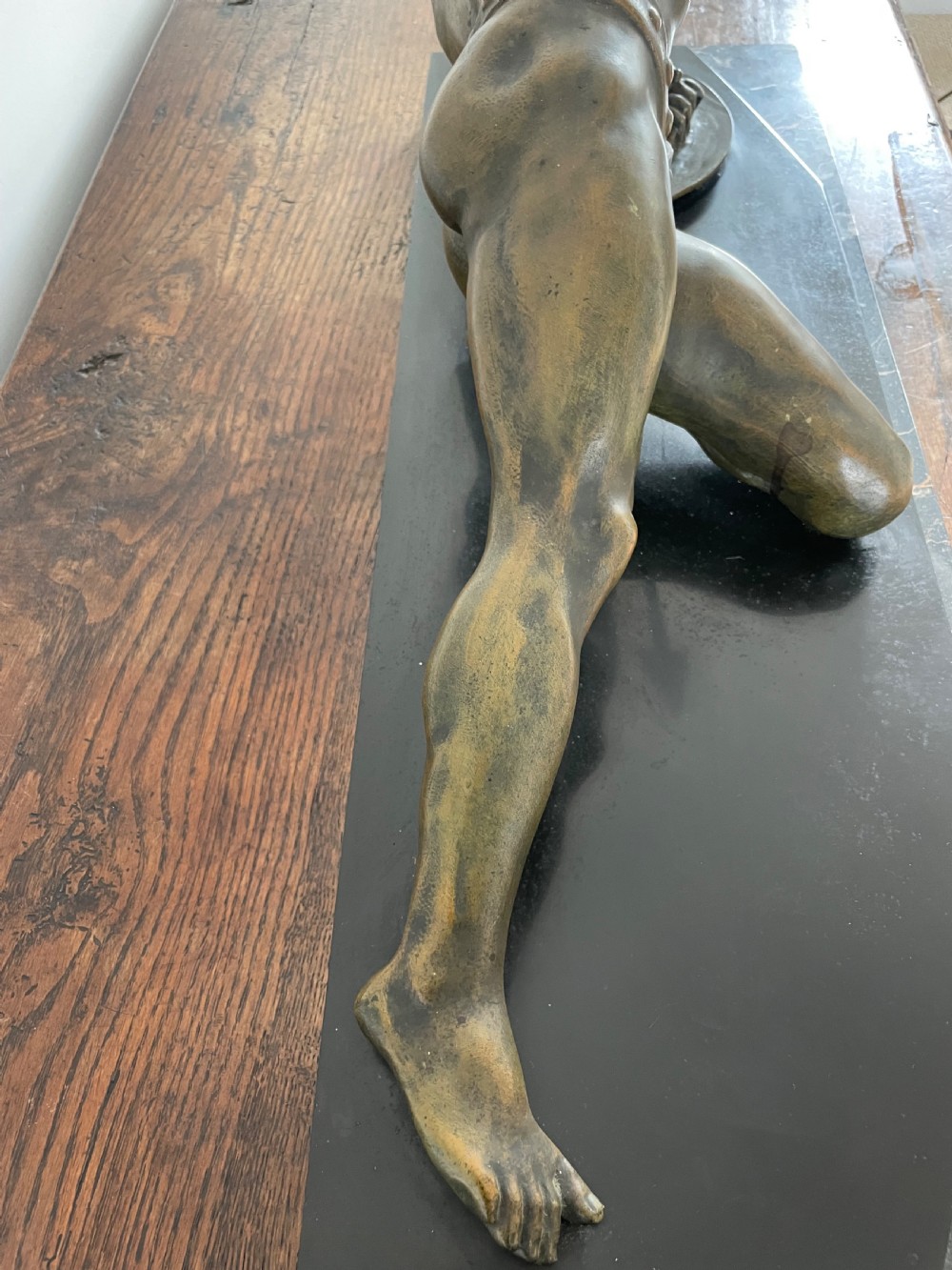 Art Deco bronze gladiator signed “ Desire Grisard “  View XIII