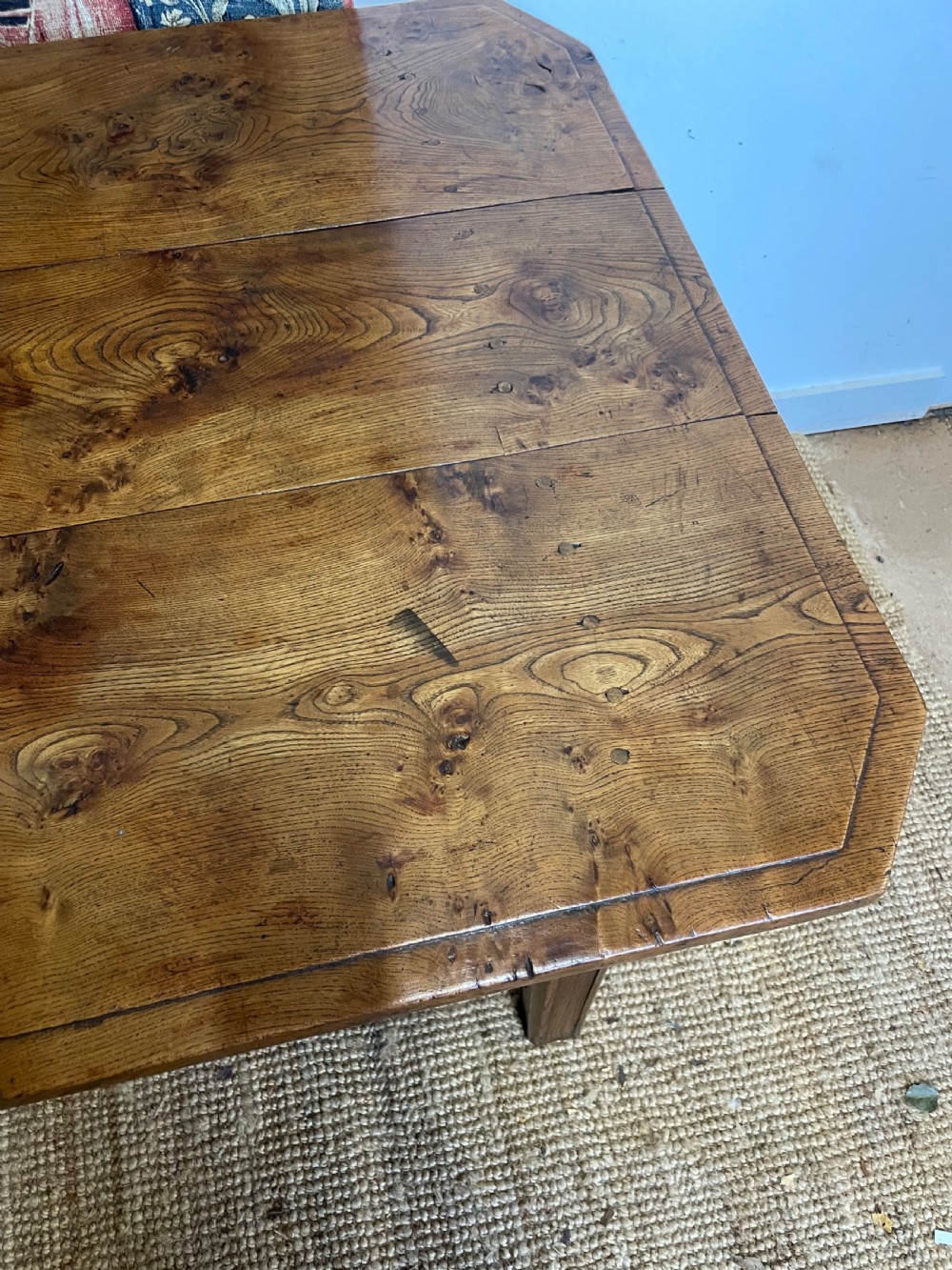 French Farm house table elm 2.65 meters  View III