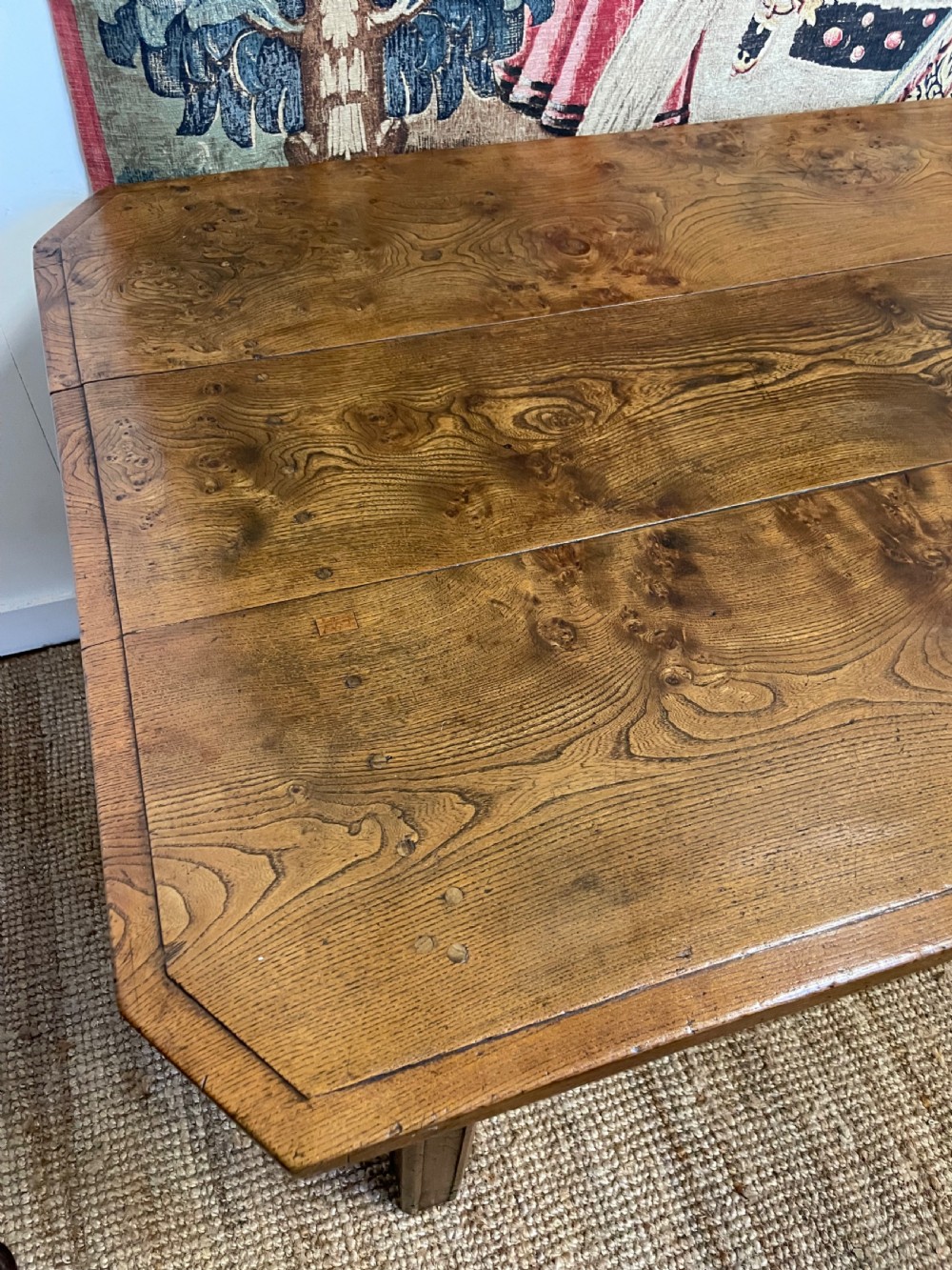 French Farm house table elm 2.65 meters  View X