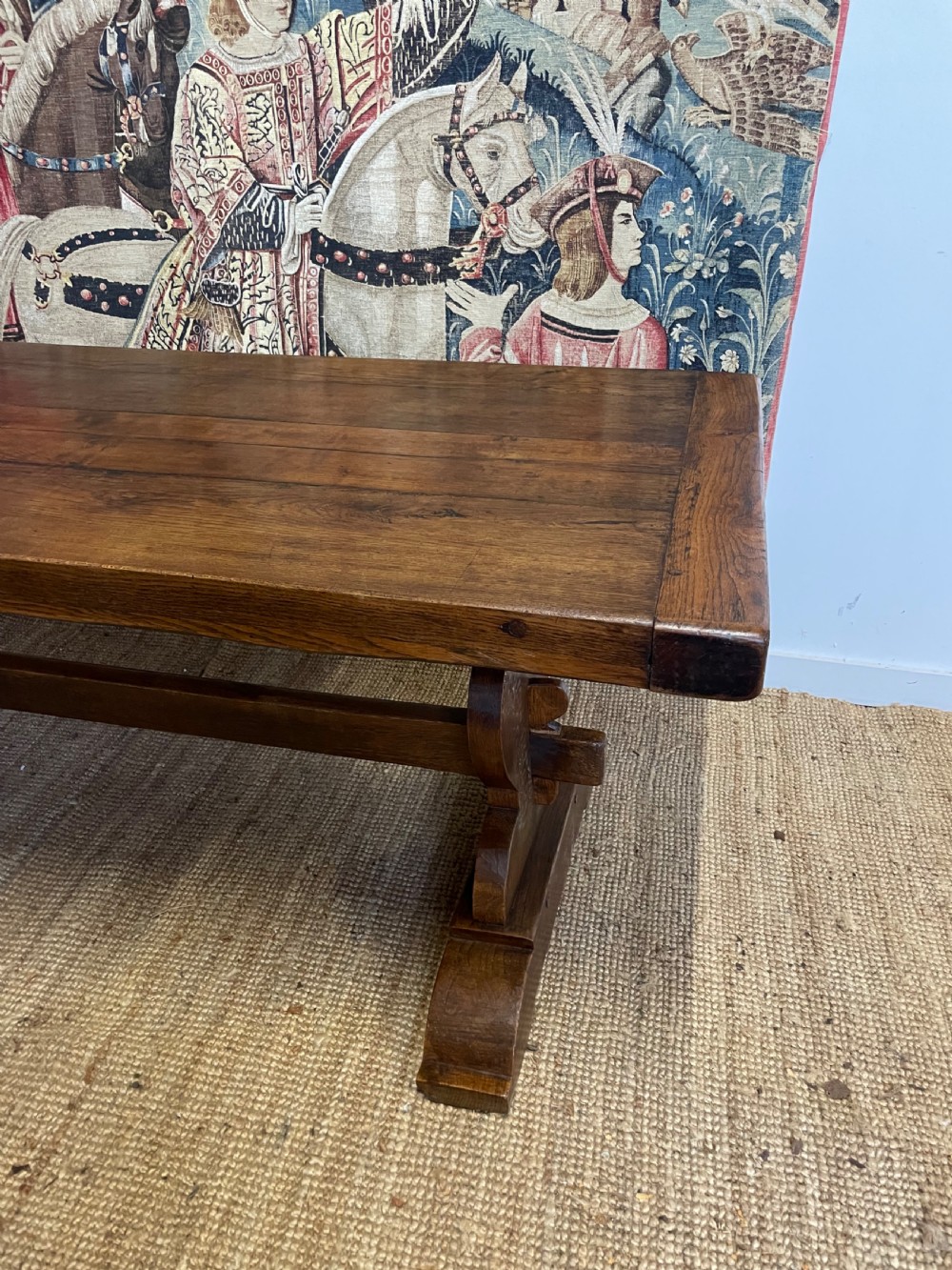 Oak Refectory table 8 seater  View II