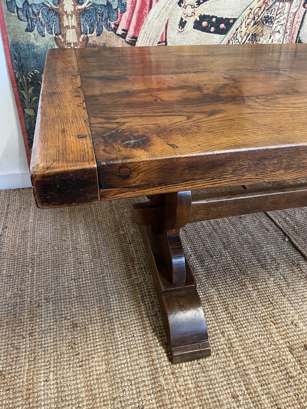 Oak Refectory table 8 seater  View VIII