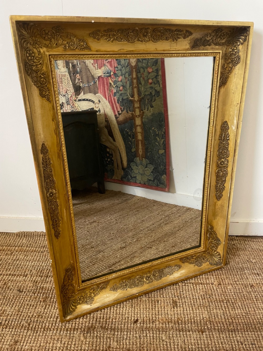 19th century gilt mirror 