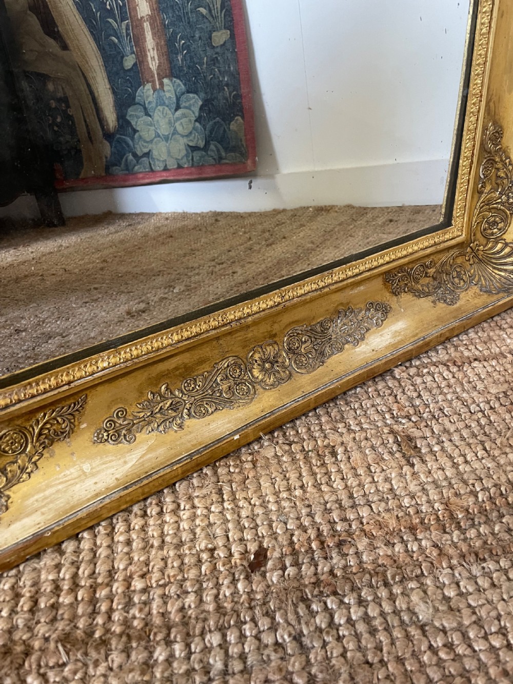 19th century gilt mirror  View IV