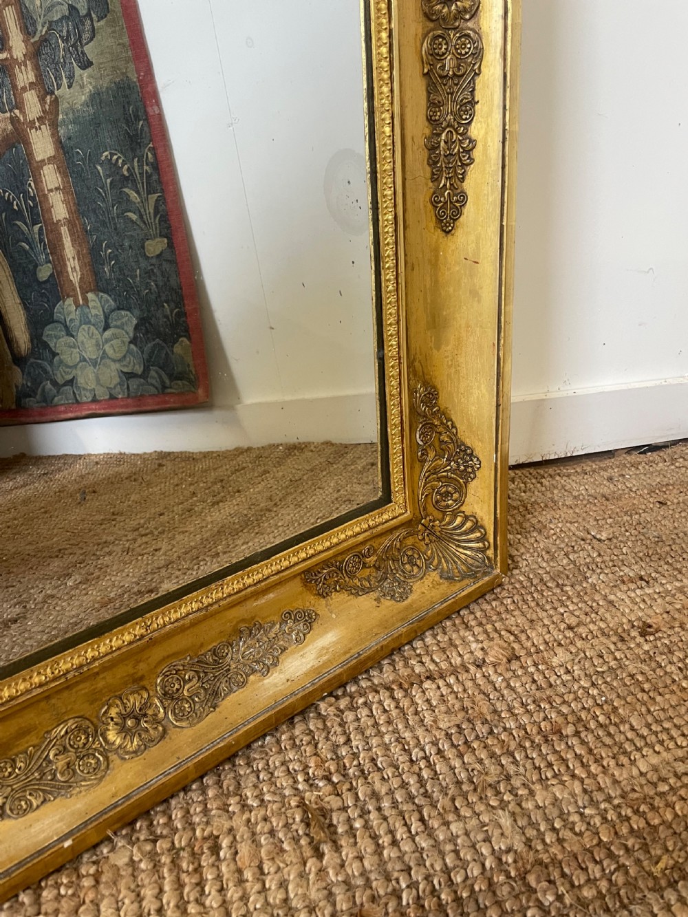 19th century gilt mirror  View VI
