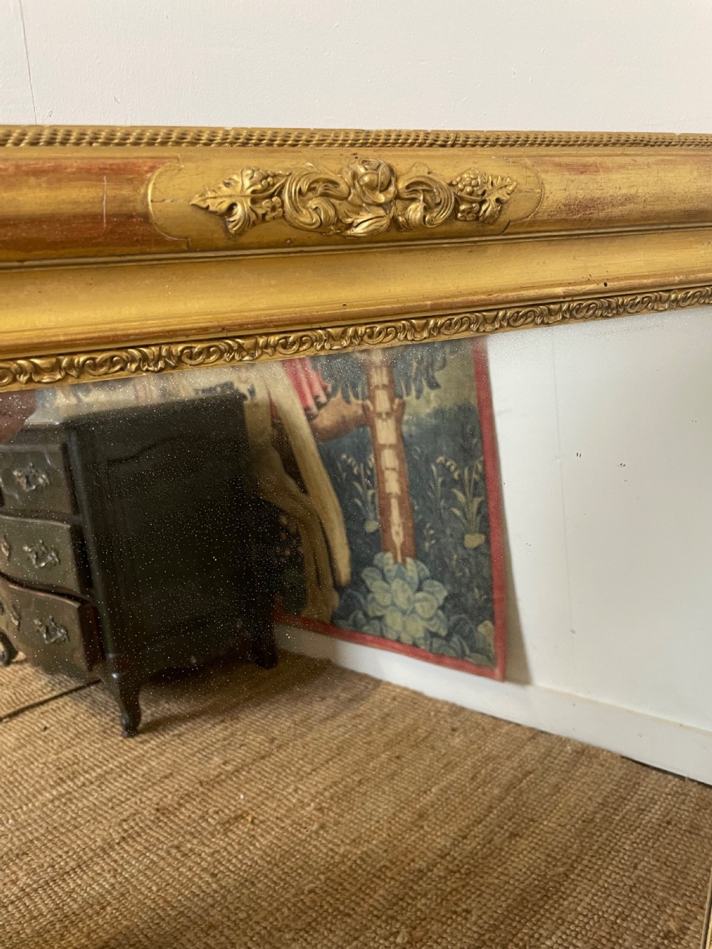 Pretty 19th century gilt mirror  View IV