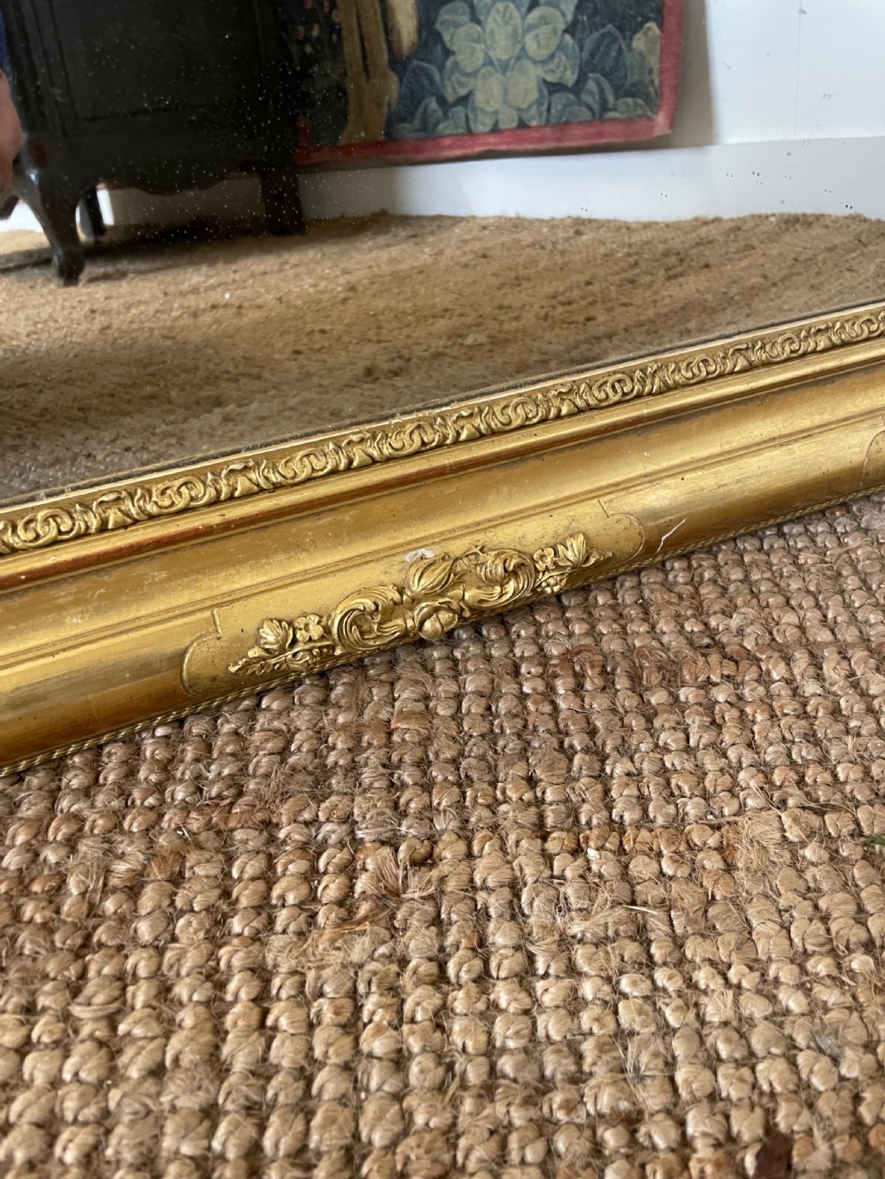 Pretty 19th century gilt mirror  View VIII