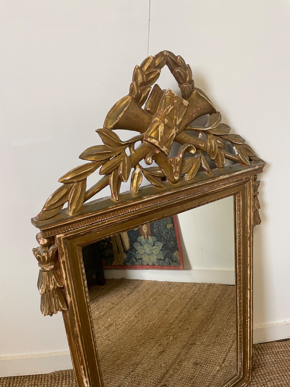 Decorative gilt mirror in the Louis XV style  View II