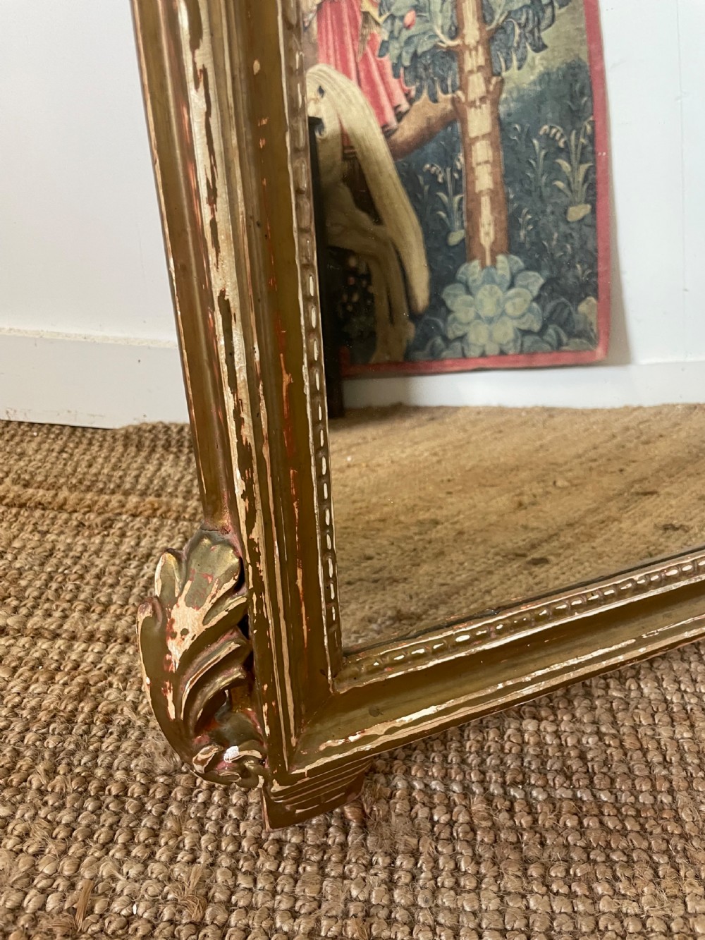Decorative gilt mirror in the Louis XV style  View VI