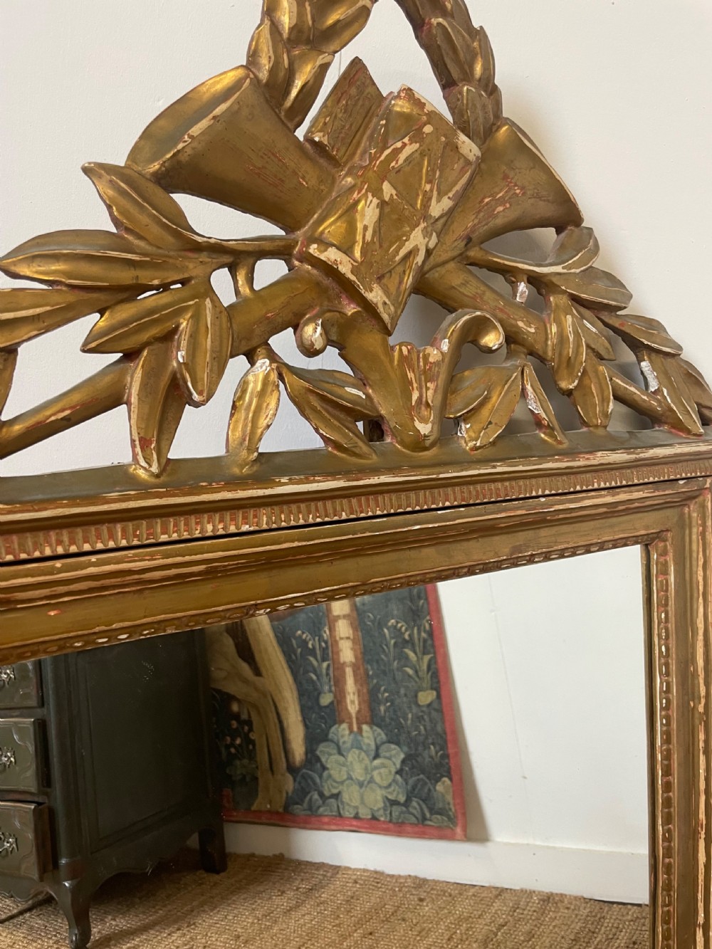 Decorative gilt mirror in the Louis XV style  View VIII