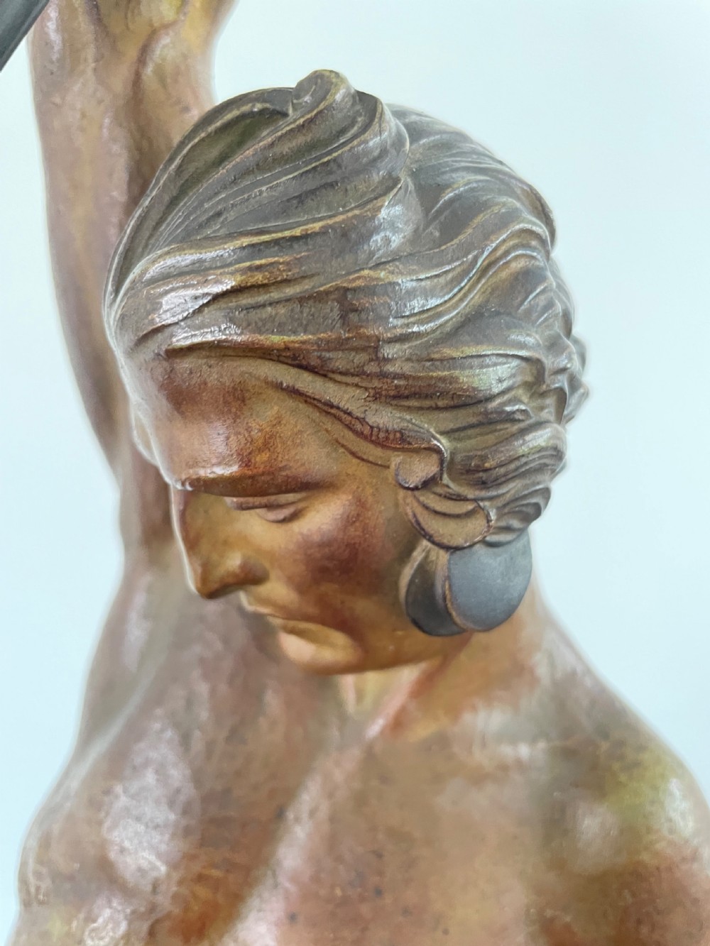 Art Deco sculpture “The Hunter “by D Chiparus  View V