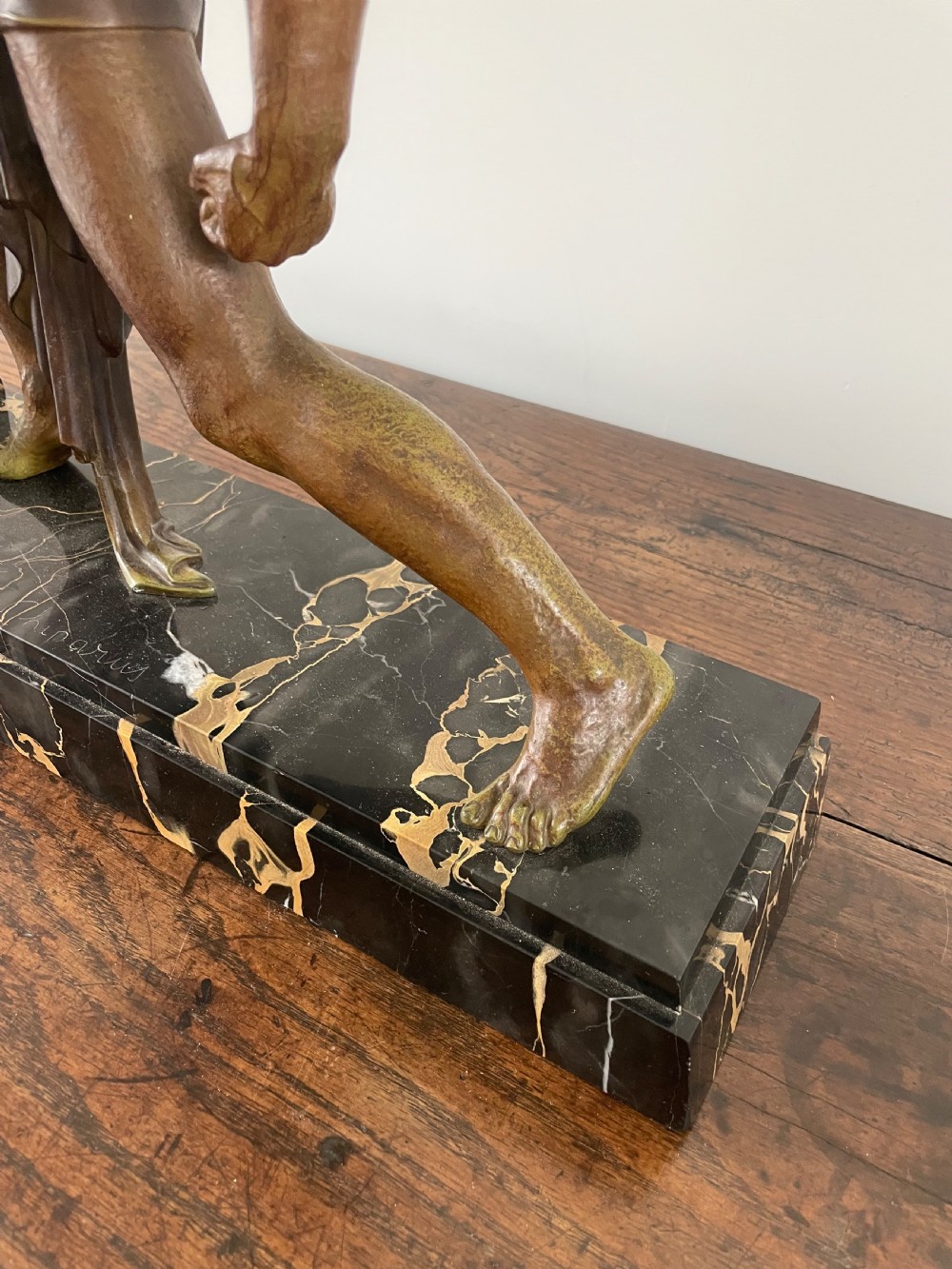 Art Deco sculpture “The Hunter “by D Chiparus  View VI