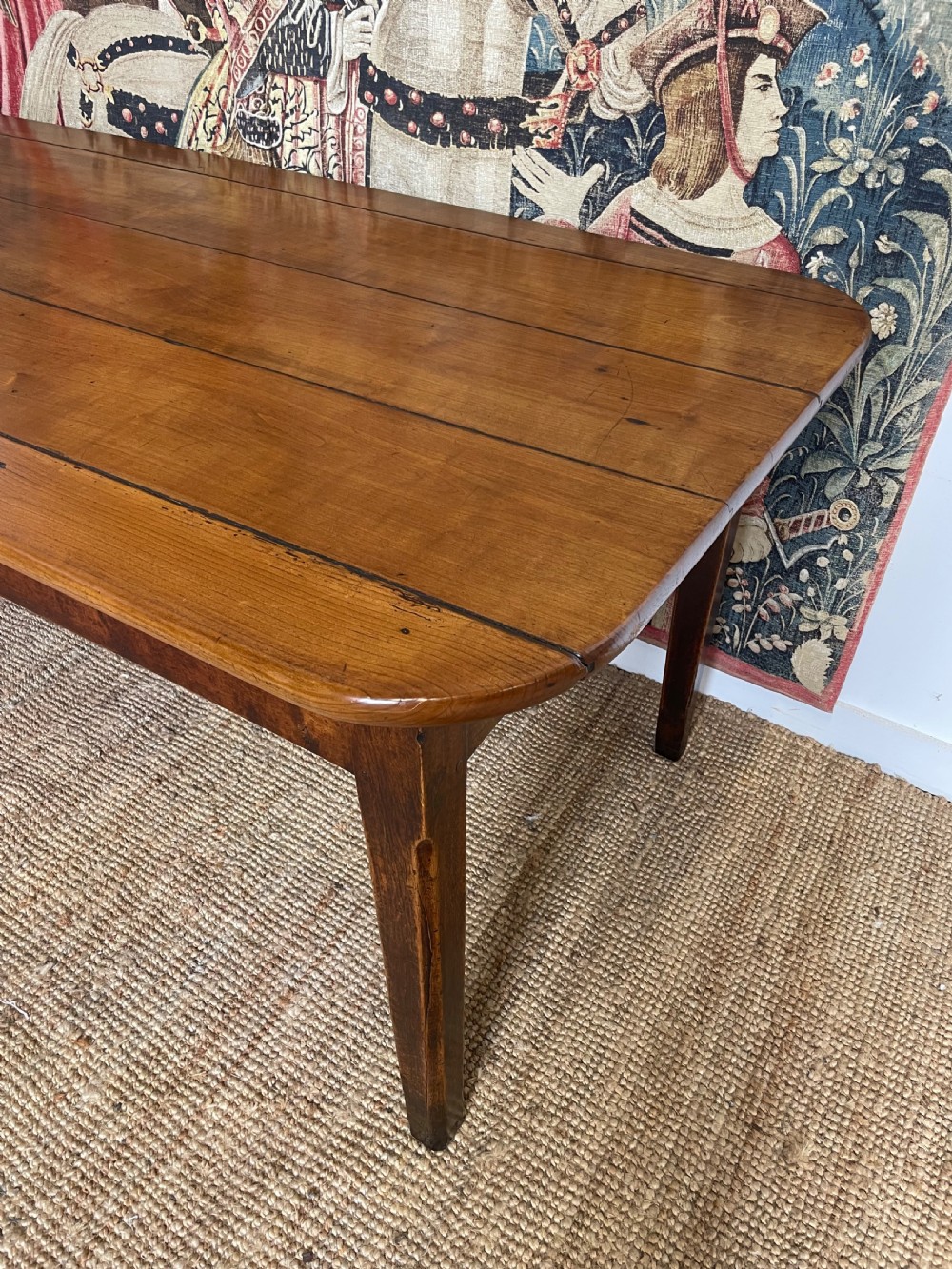 Cherrywood farmhouse table  View II