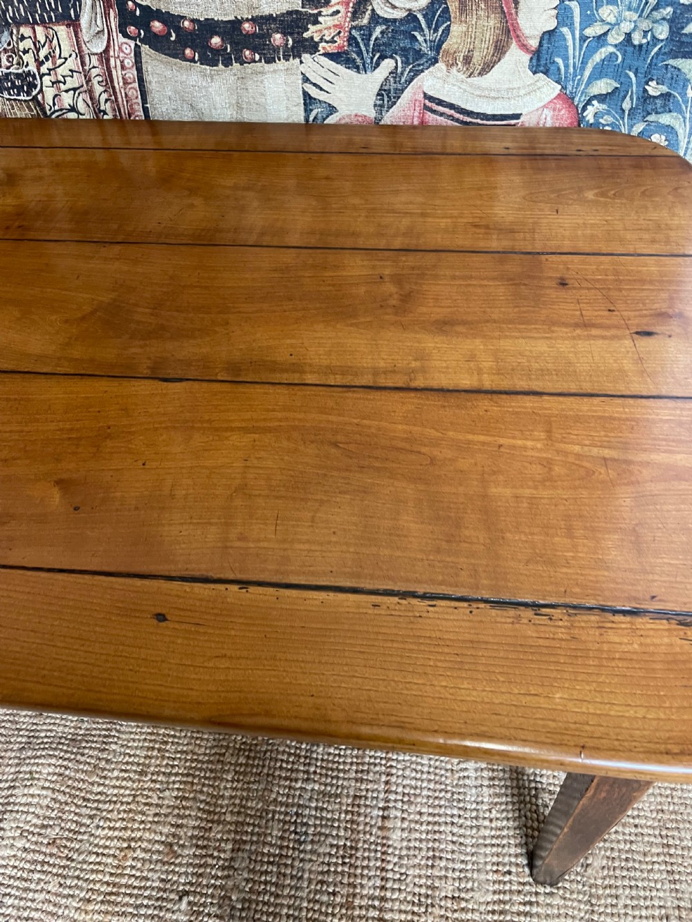 Cherrywood farmhouse table  View IV