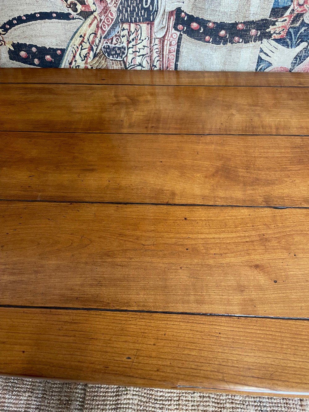 Cherrywood farmhouse table  View V