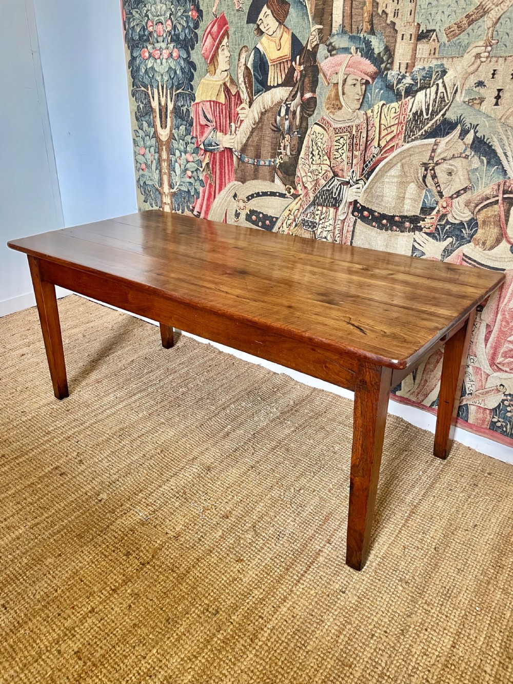 Neat sized 19th century Farmhouse table