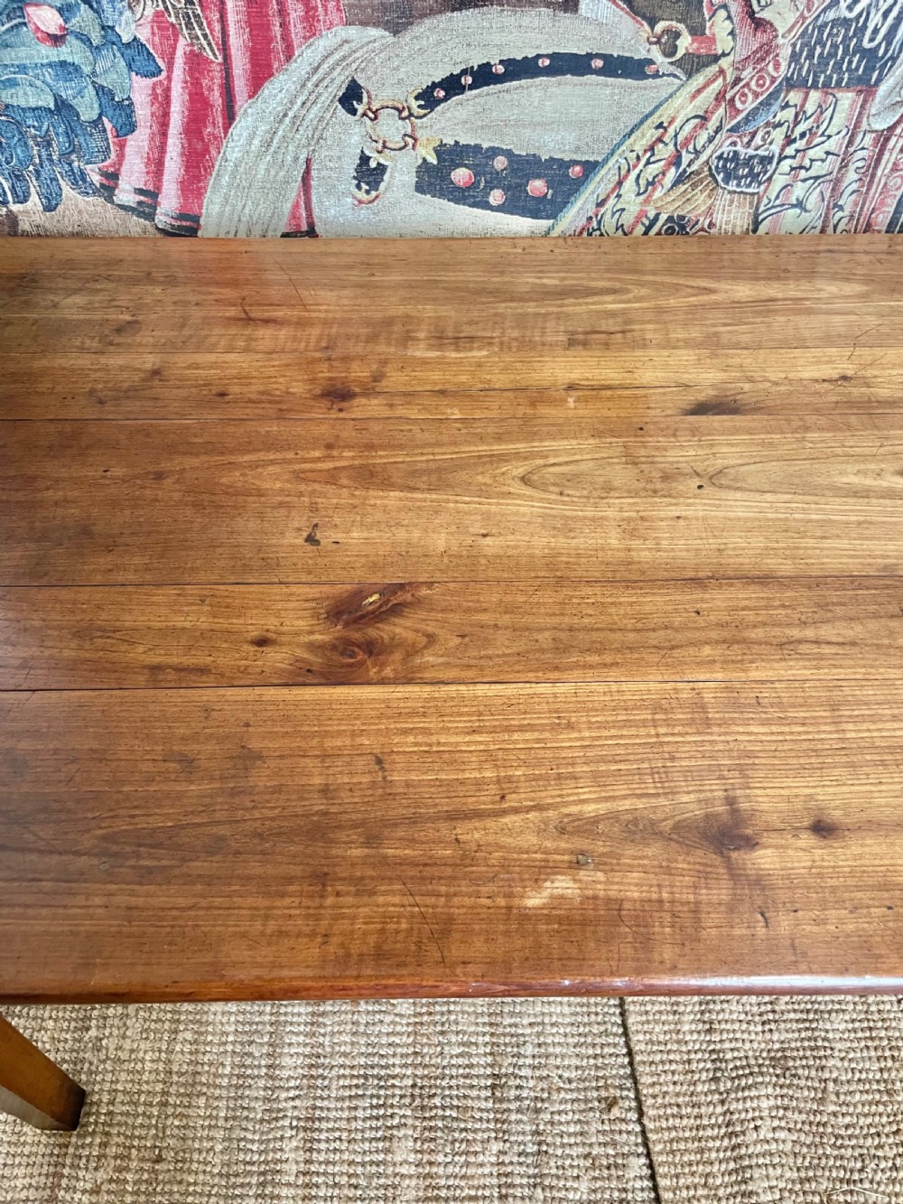 Neat sized 19th century Farmhouse table View VII