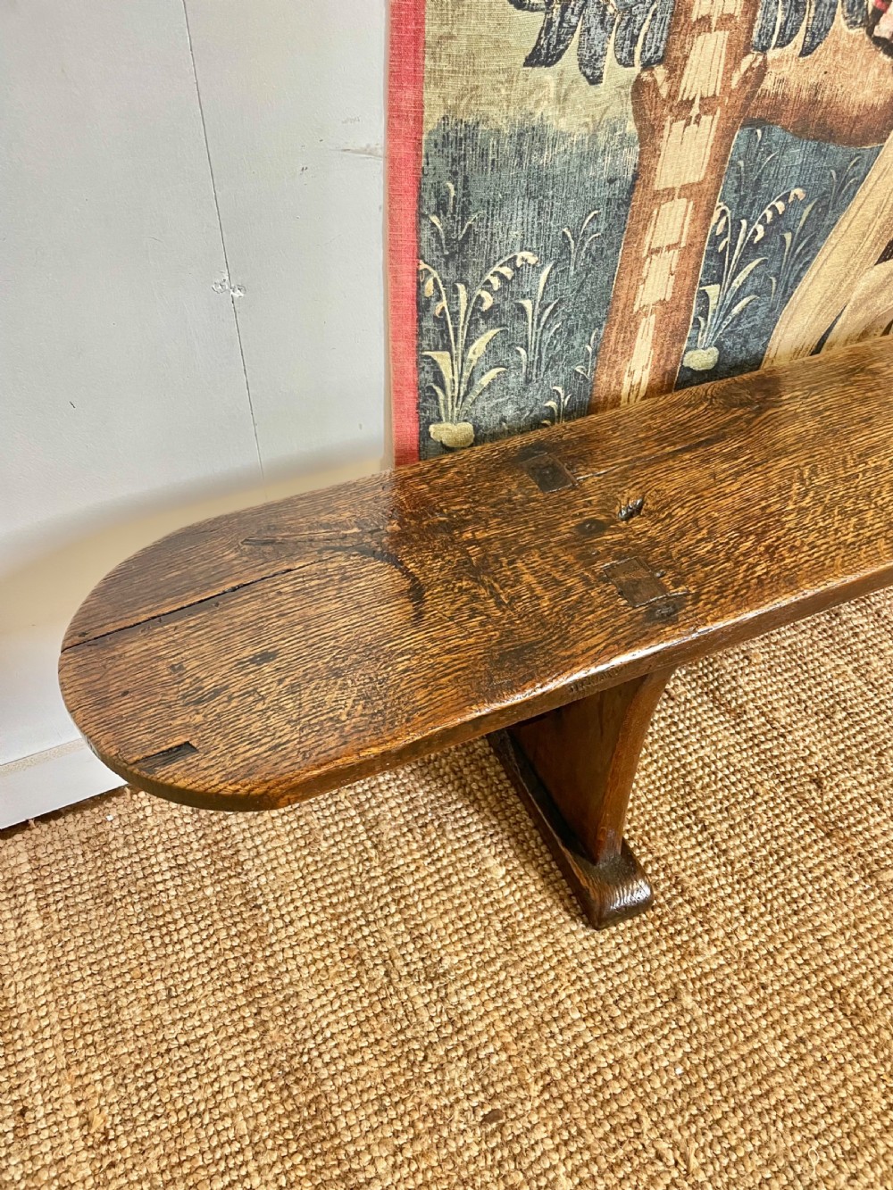 Large oak Bench 2.98 meters  View V