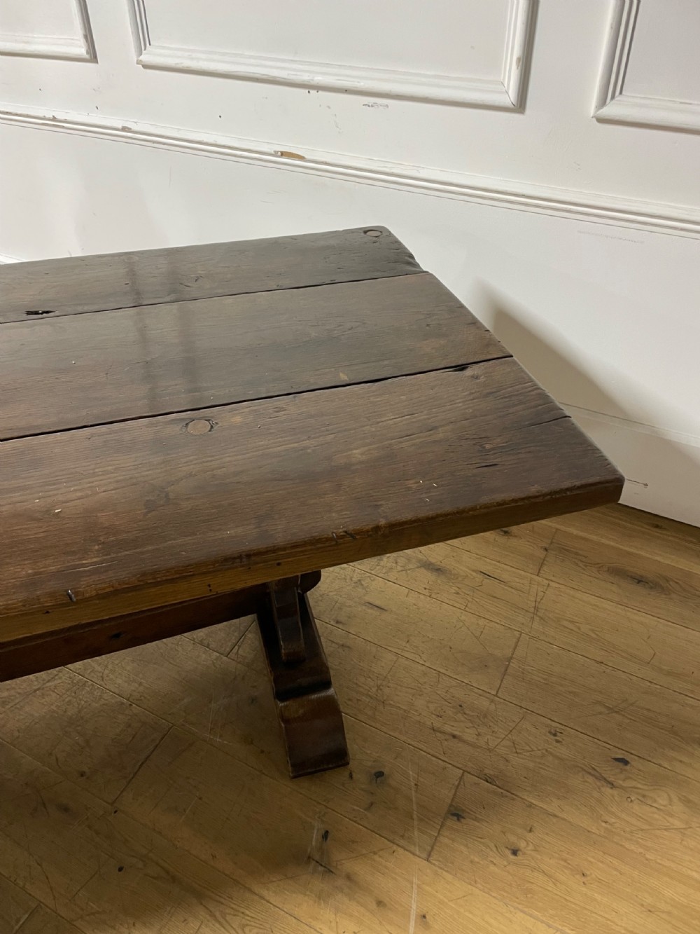 19th century oak refectory table / farmhouse table  View VII