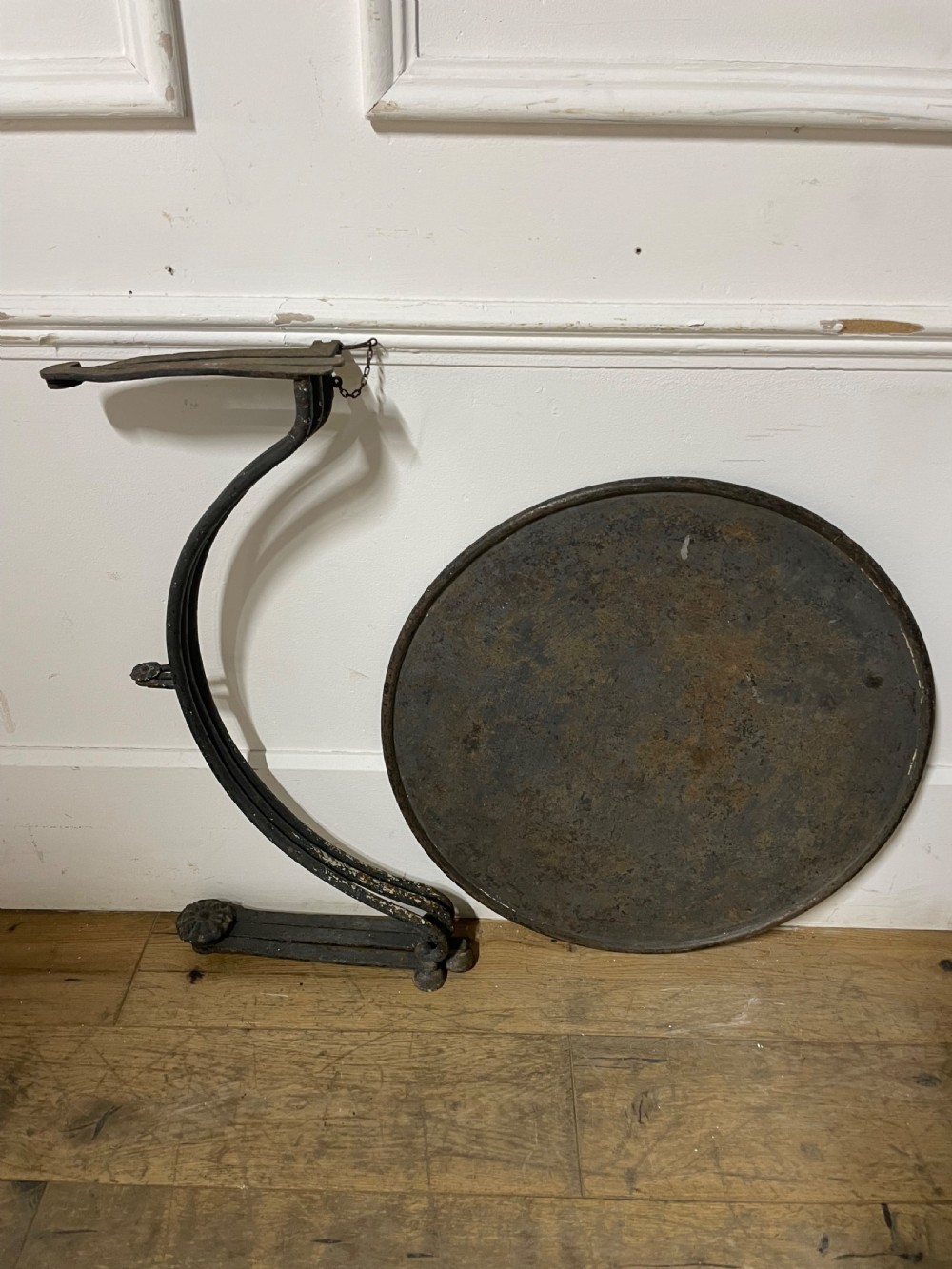Arras style folding bistro table  View VII