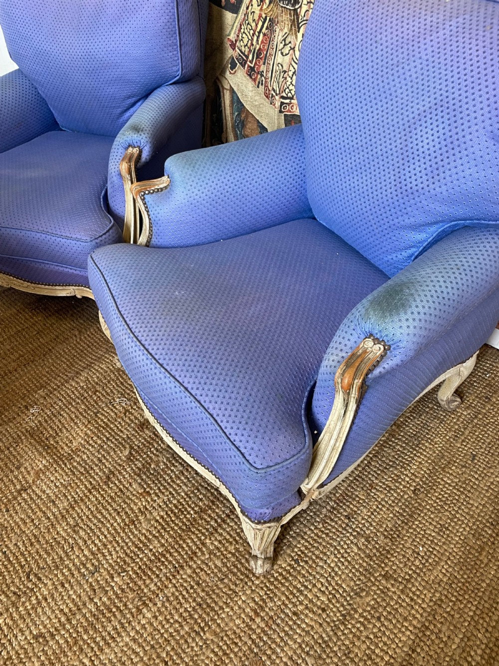 Pair of French armchairs  View III
