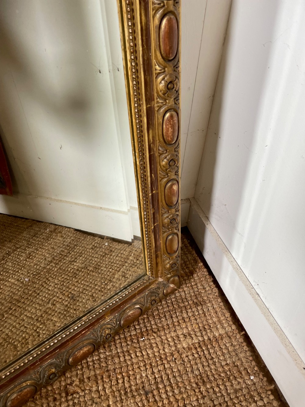Decorative 19th century gilded over mantle  View VIII