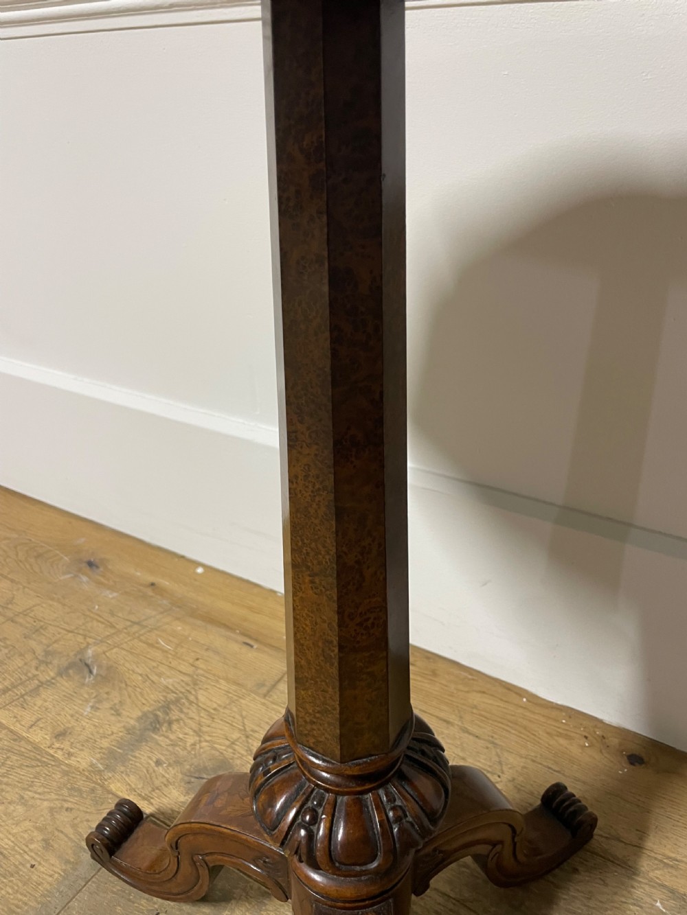 Victorian walnut chess table  View IX
