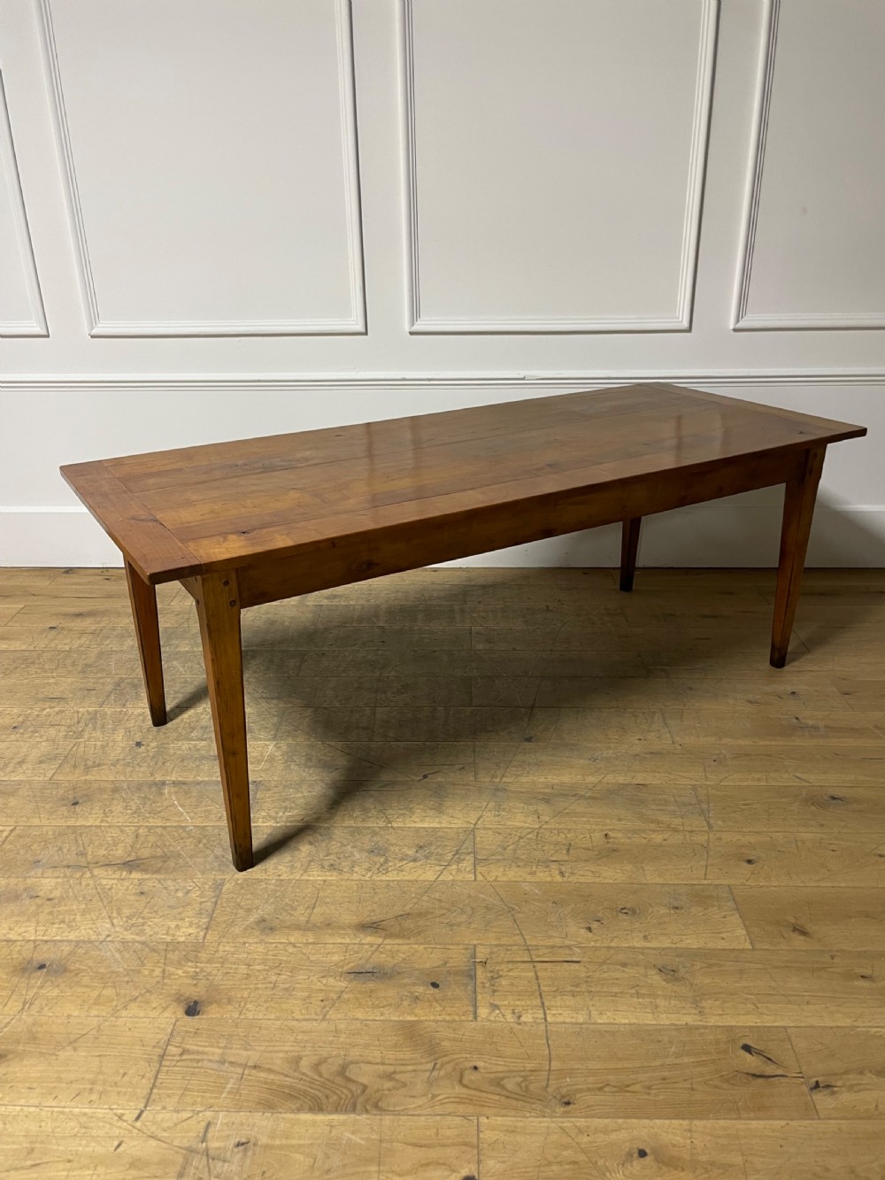 2 meter cherry wood farm house table