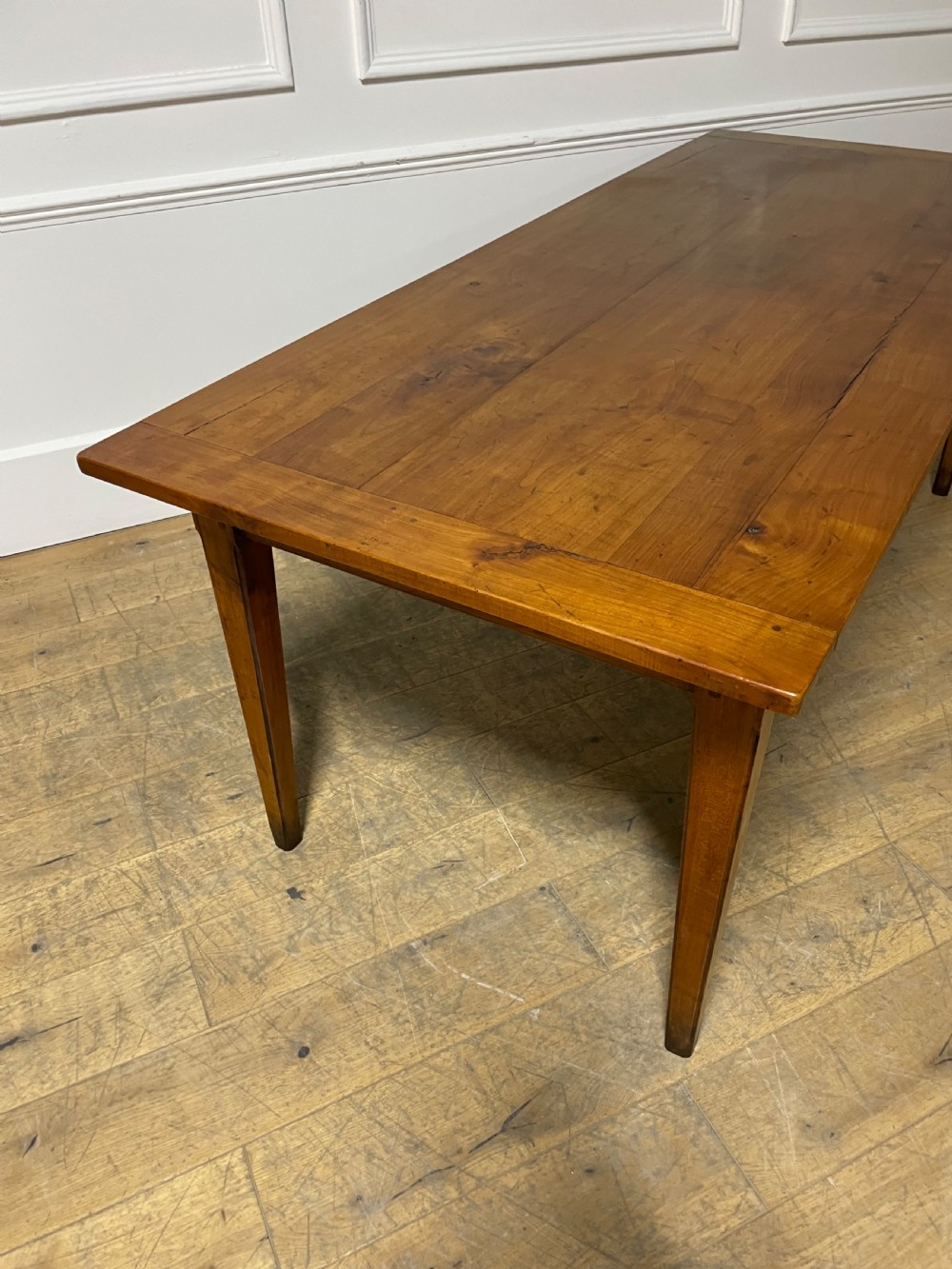 2 meter cherry wood farm house table View IV