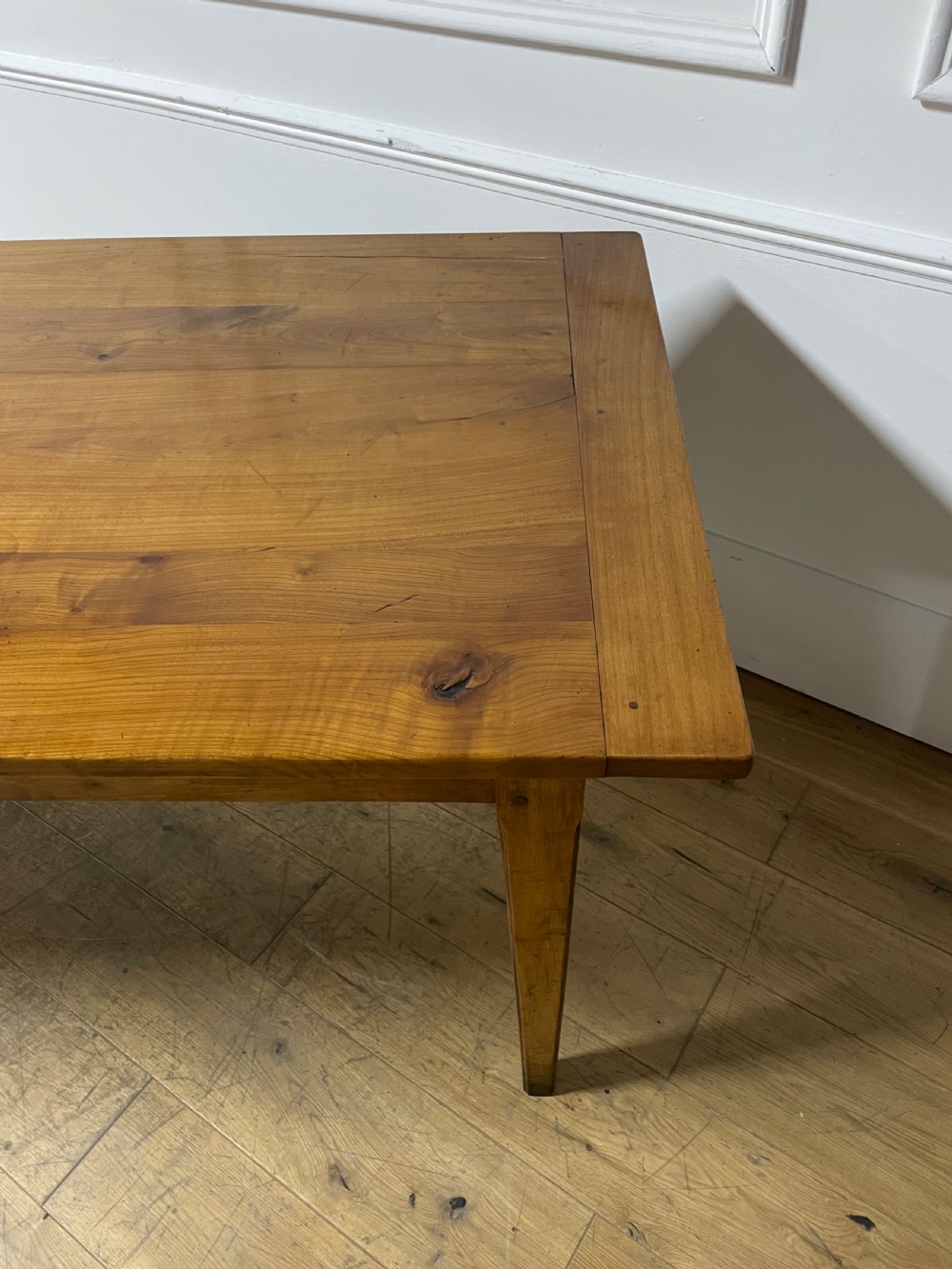 2 meter cherry wood farm house table View VII