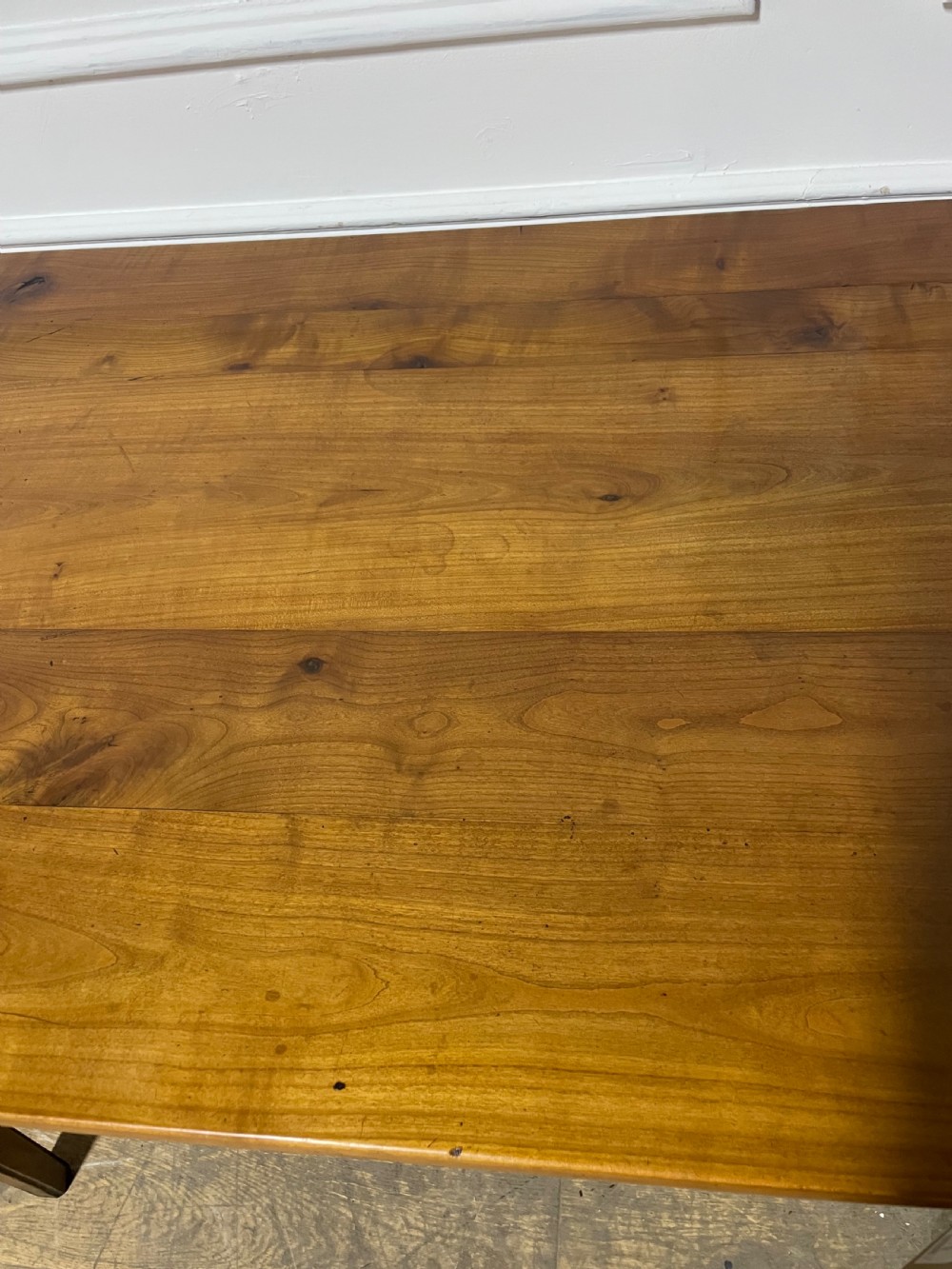 2 meter cherry wood farm house table View XIII